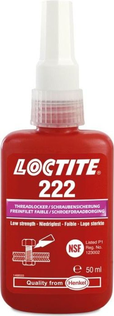 Loctite 222 Niedrigfeste Schraubensicherung 50 ml Produktbild 