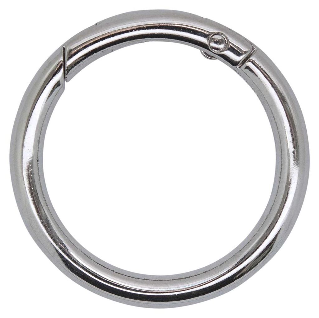 3 Ring-Karabiner Metall Karabinerhaken Schlüssel Verschluss Produktbild 