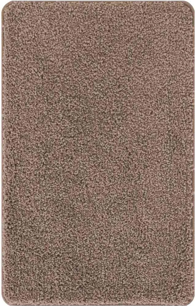 Tappeto Arredo Bagno Marrone 60x90 vidaXL PP Antiscivolo Elegante