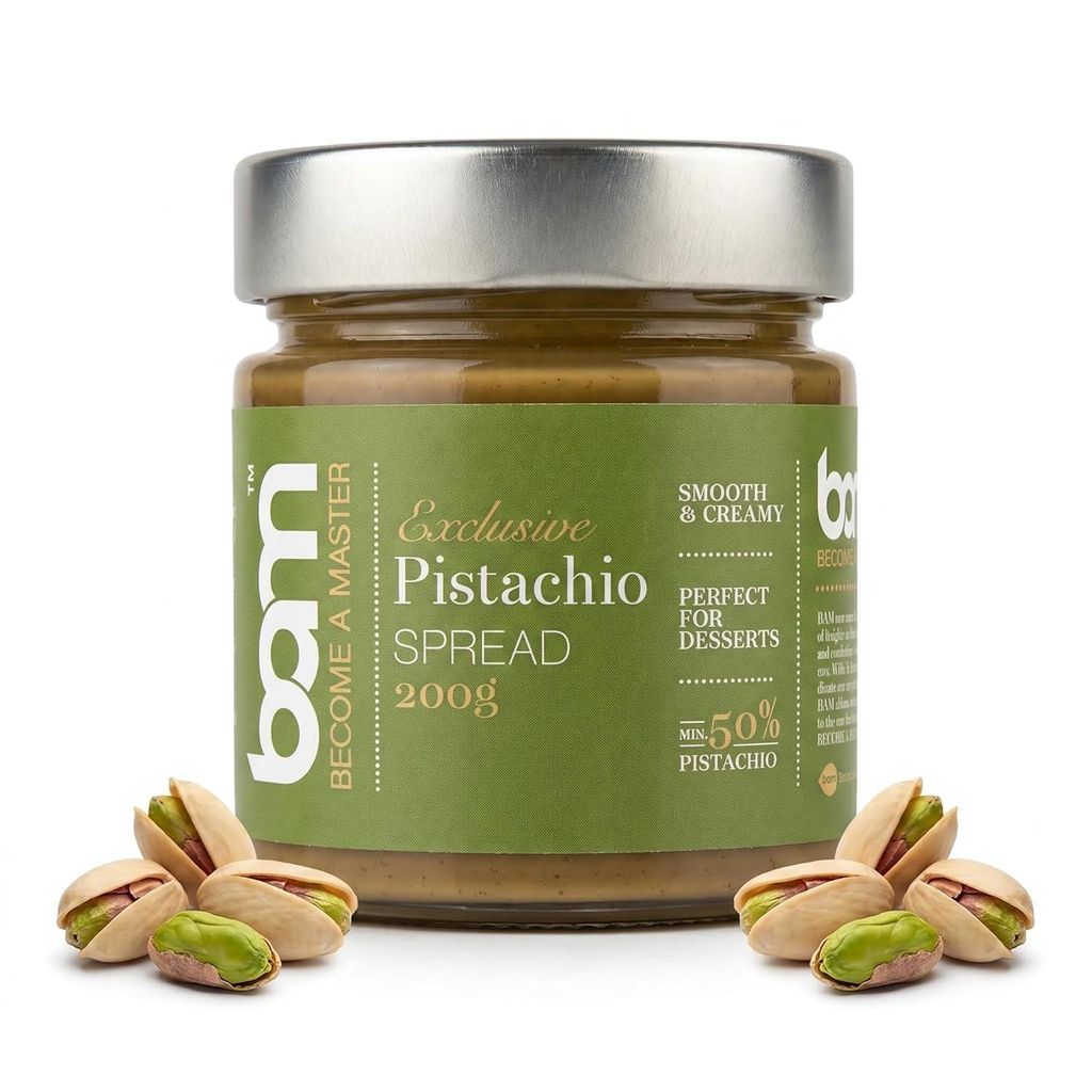 BAM Pistaziencreme - Brotaufstrich - Aufstrich - 200 g Produktbild 