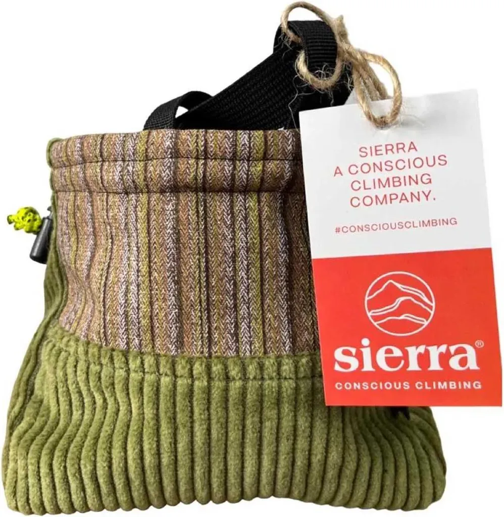 Sierra Climbing Cube Chalkbag Vert - Sac à Magnésie Robuste One Size - 2