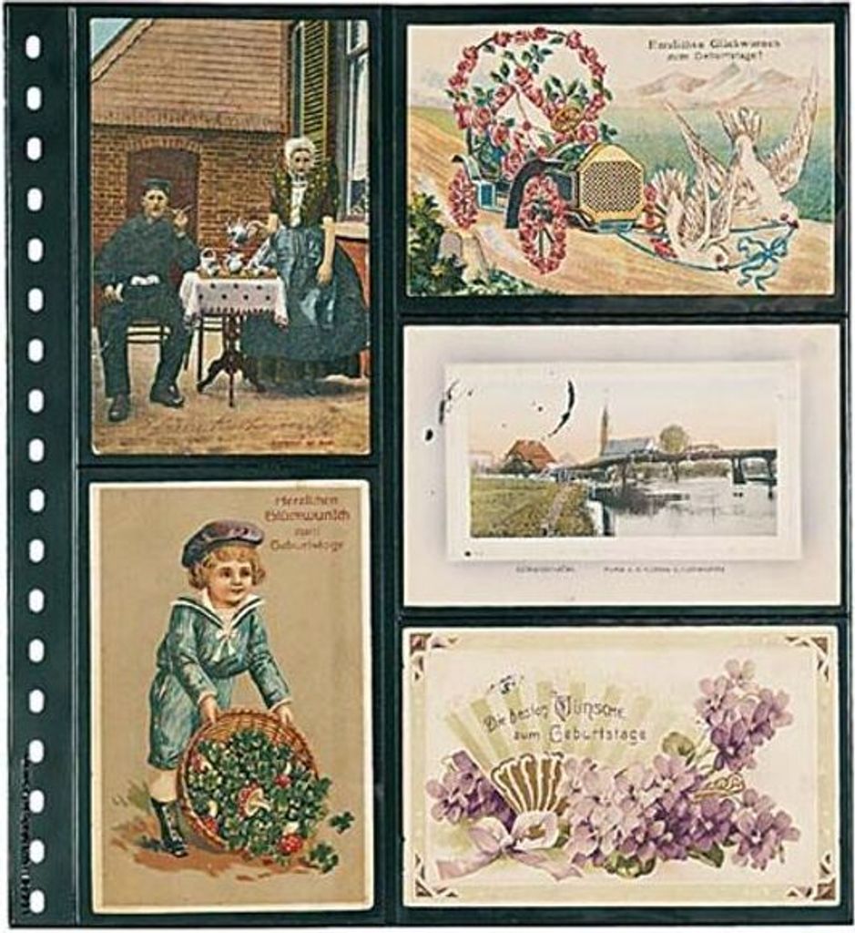 Lindner 021 Postkartenblatt - 1 Stück