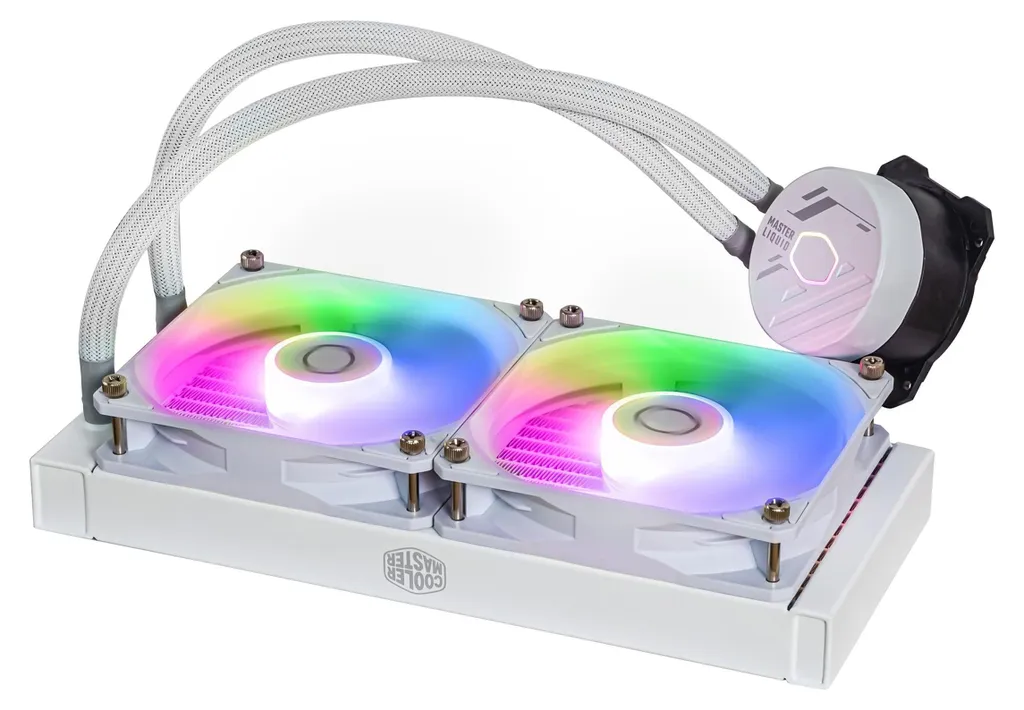 Cooler Master MasterLiquid 240L Core ARGB Blanc - Kit Watercooling AIO - 3