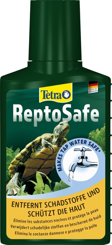 Tetra ReptoSafe, acondicionador de agua, 100 ml Imagen del producto 