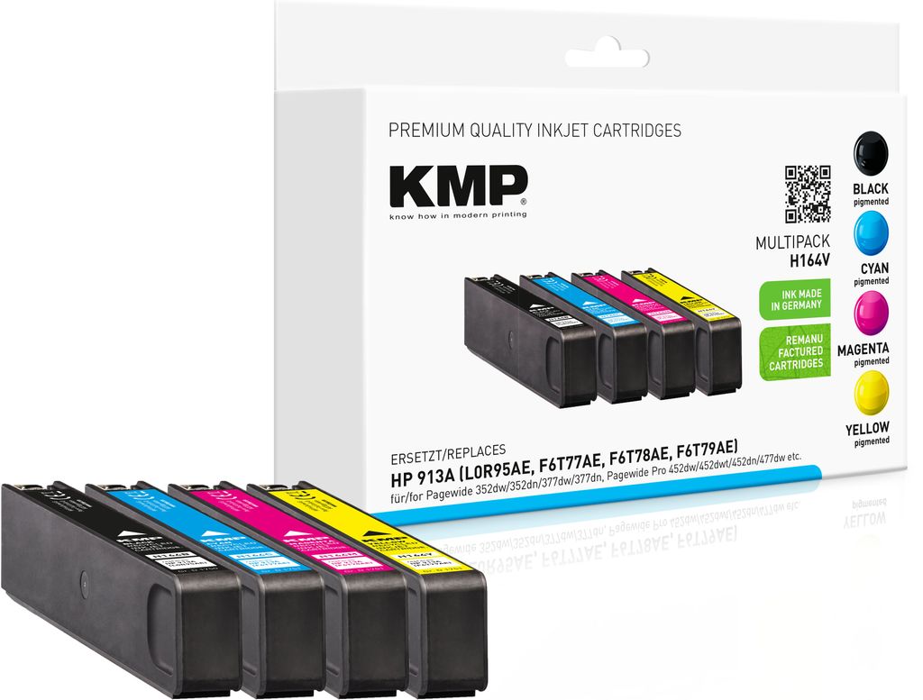 KMP 1750,4005 toner cartridge 4 pc(s) Compatible Noir, Image du produit 