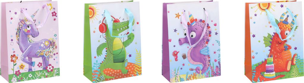 Geschenktüte S 17x24x8 cm Kinder