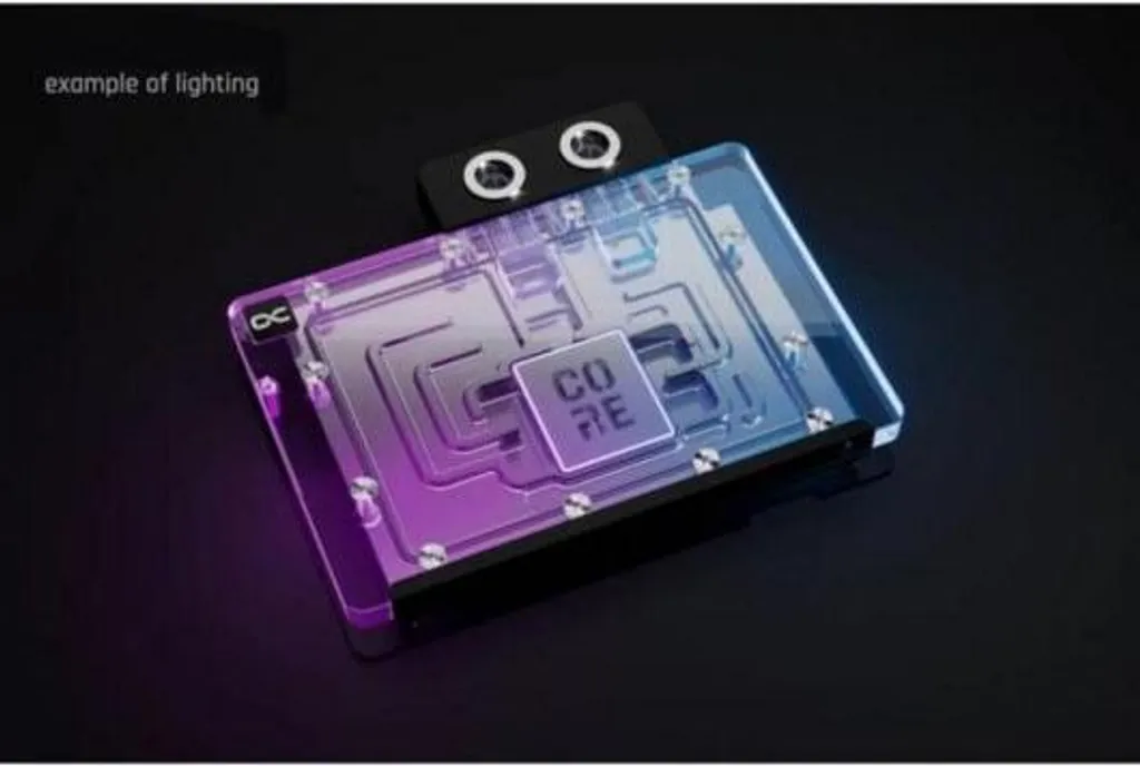 Waterblock GPU pour RTX 5080 Gaming Trio Alphacool Core avec Backplate - 7