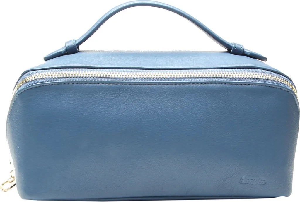 Trousse de toilette bleu gris étanche Viktoria 62 Esquire