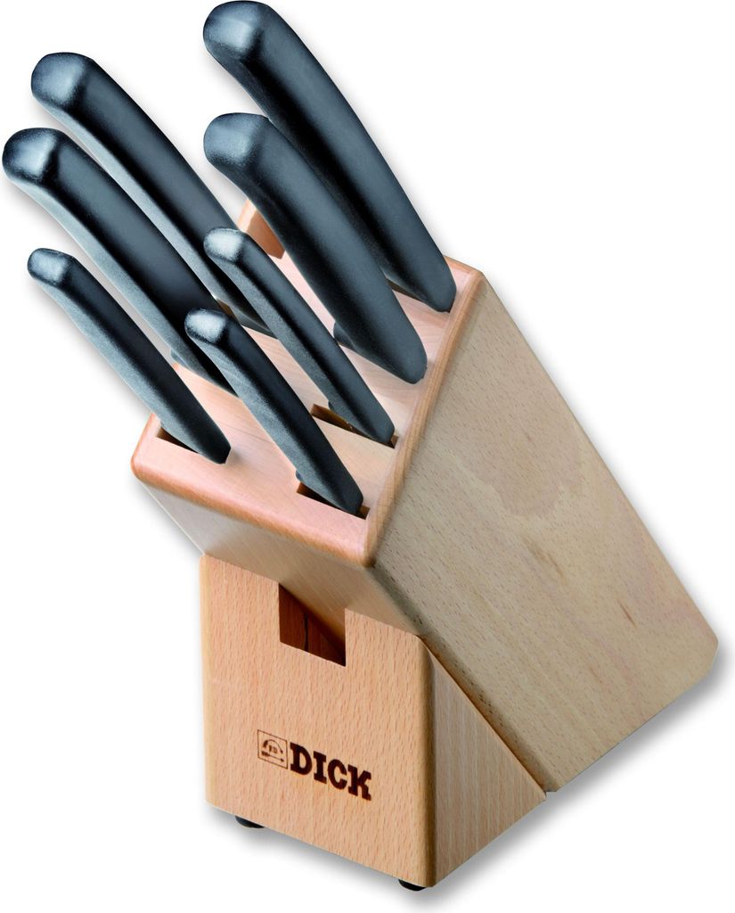 F. DICK Holzmesserblock ProDynamic 7-teilig Messerblock Produktbild 