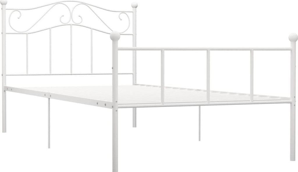 VidaXL 284516, Biały, 97,5 cm, 2,08 m, 95 cm, 900 x 2000 Zdjęcie produktu 