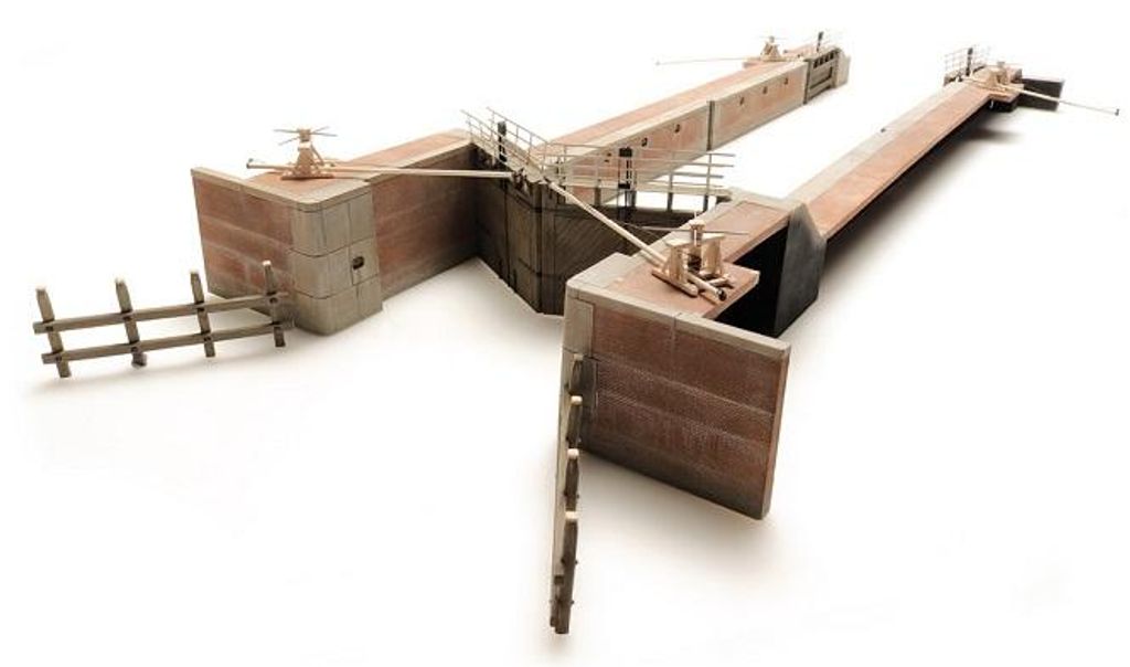 Artitec 10.403 - 1/87 / H0 Gezeitenschleuse - Neu