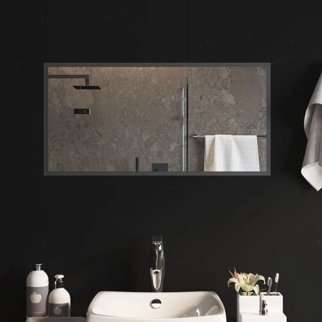 Specchio LED 40x80 cm vidaXL per Bagno Moderno | Luce USB e IP65 - 4