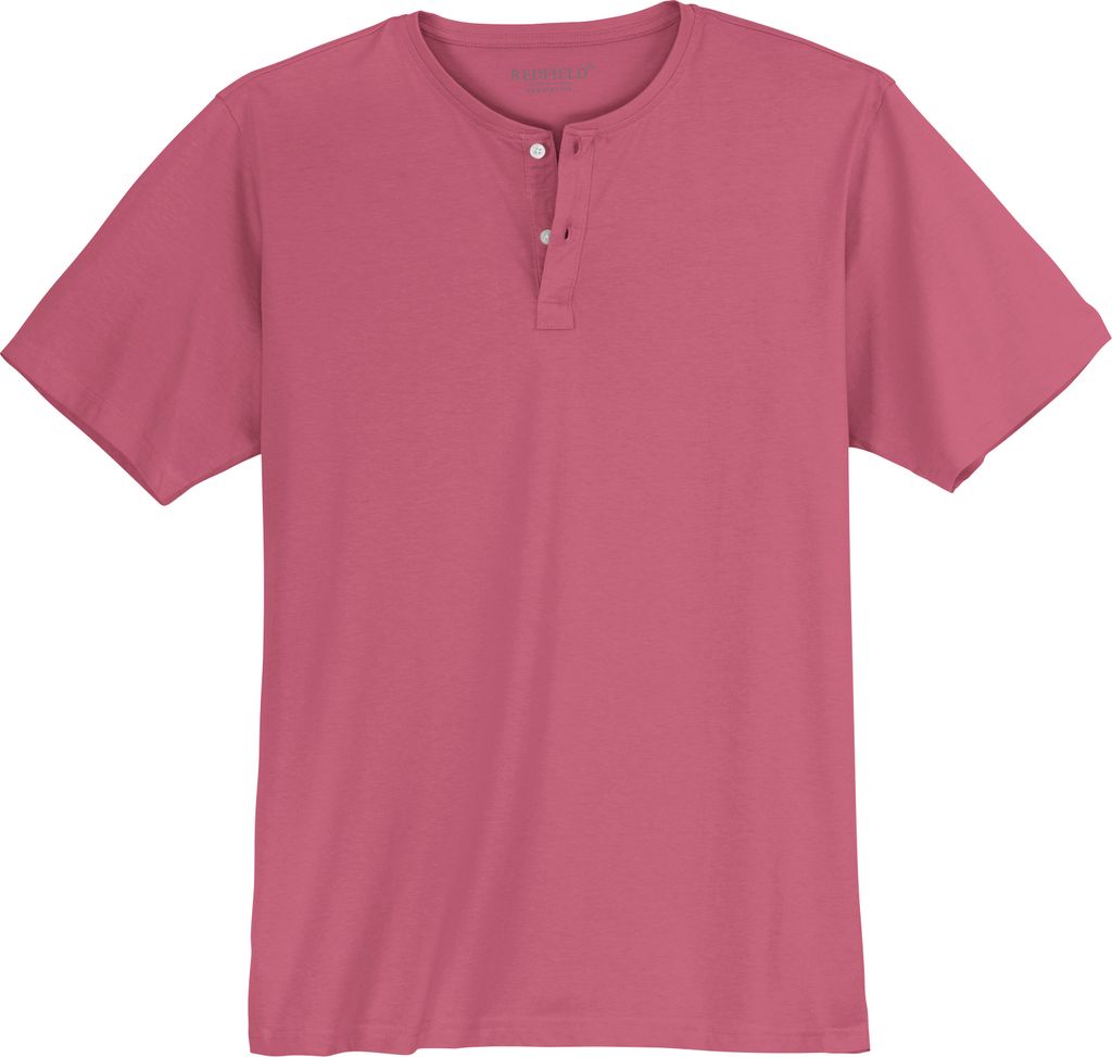 Redfield Übergrößen T-Shirt dunkelrosa Bruce