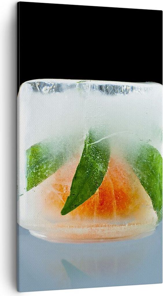 Bild auf Leinwand - Leinwandbild - Gefroren frucht dessert Produktbild 
