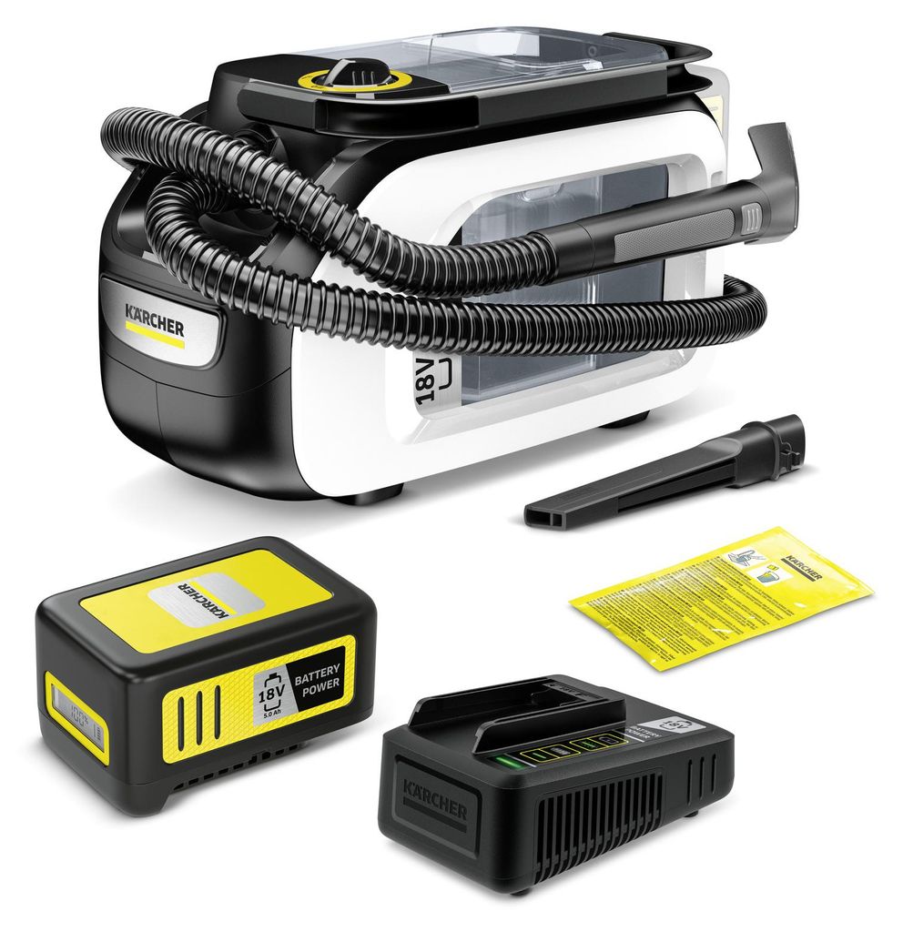 Kärcher Waschsauger SE 3-18 Compact Home Battery Set, Weiß, Produktbild 