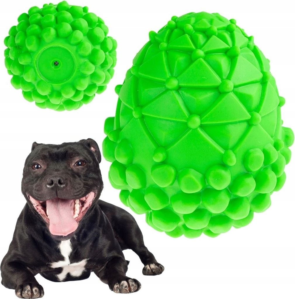 Hundespielzeug POWERFUL large SQUIRRING toy with tabs