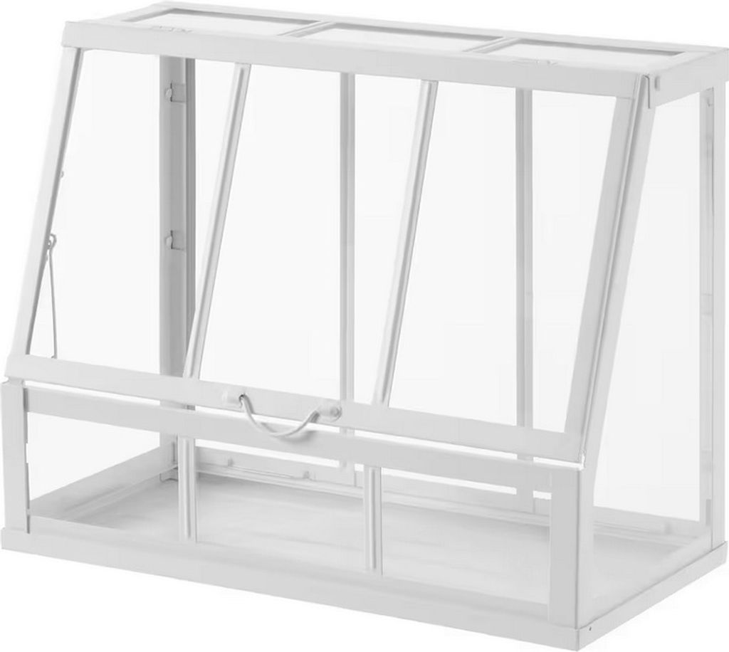 AKERBÄR Ikea Gewächshaus Anzucht, drinnen/draußen/weiß, 45 Produktbild 