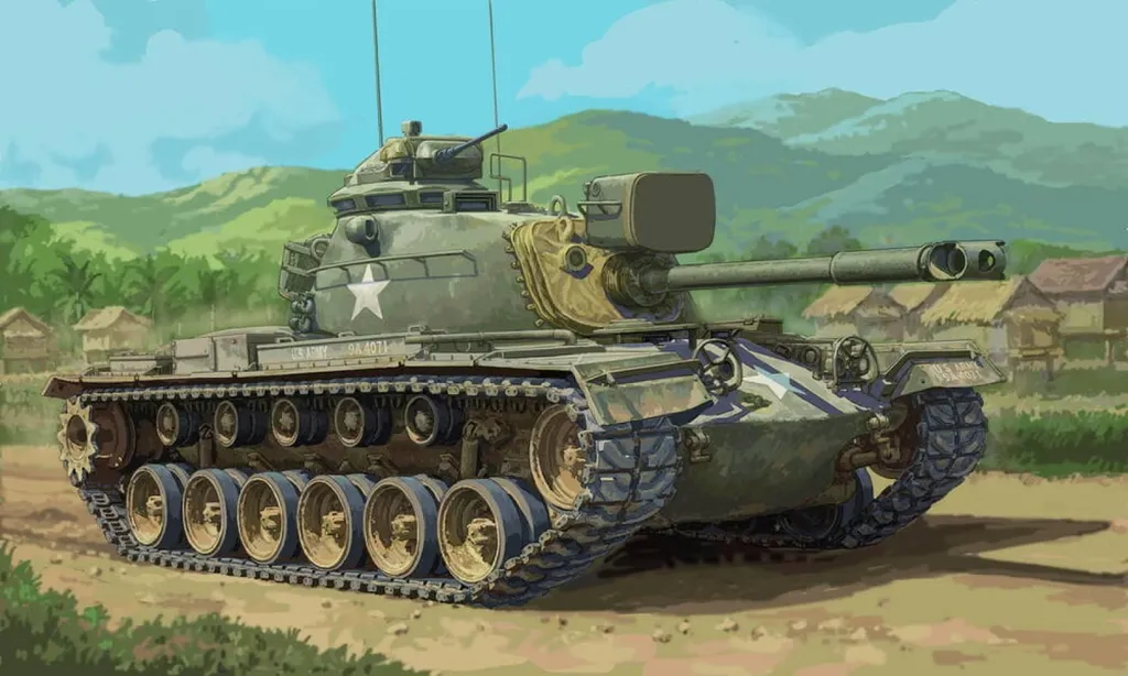 Construisez votre Diorama Militaire avec le M48A3 MBT 1:35 63533