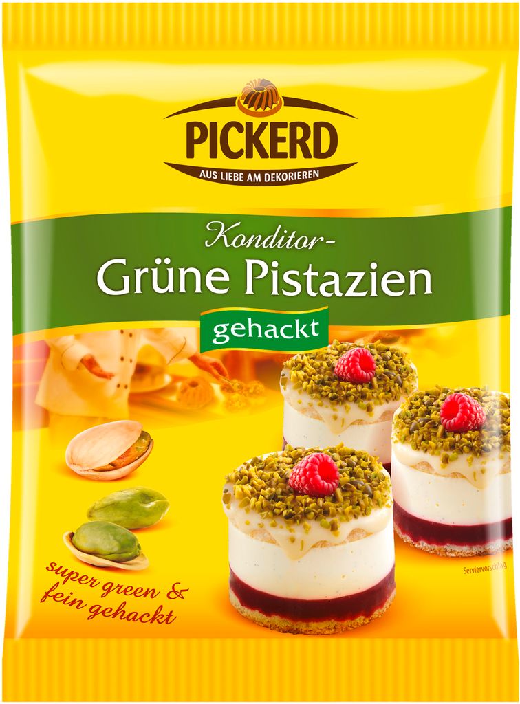 Pickerd Grüne Pistazien gehackt Produktbild 1