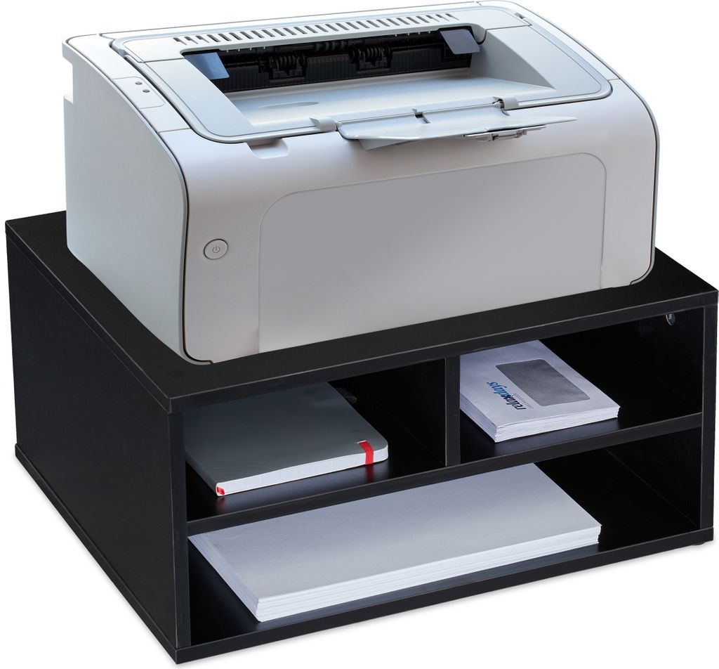 relaxdays Druckerständer Schreibtisch