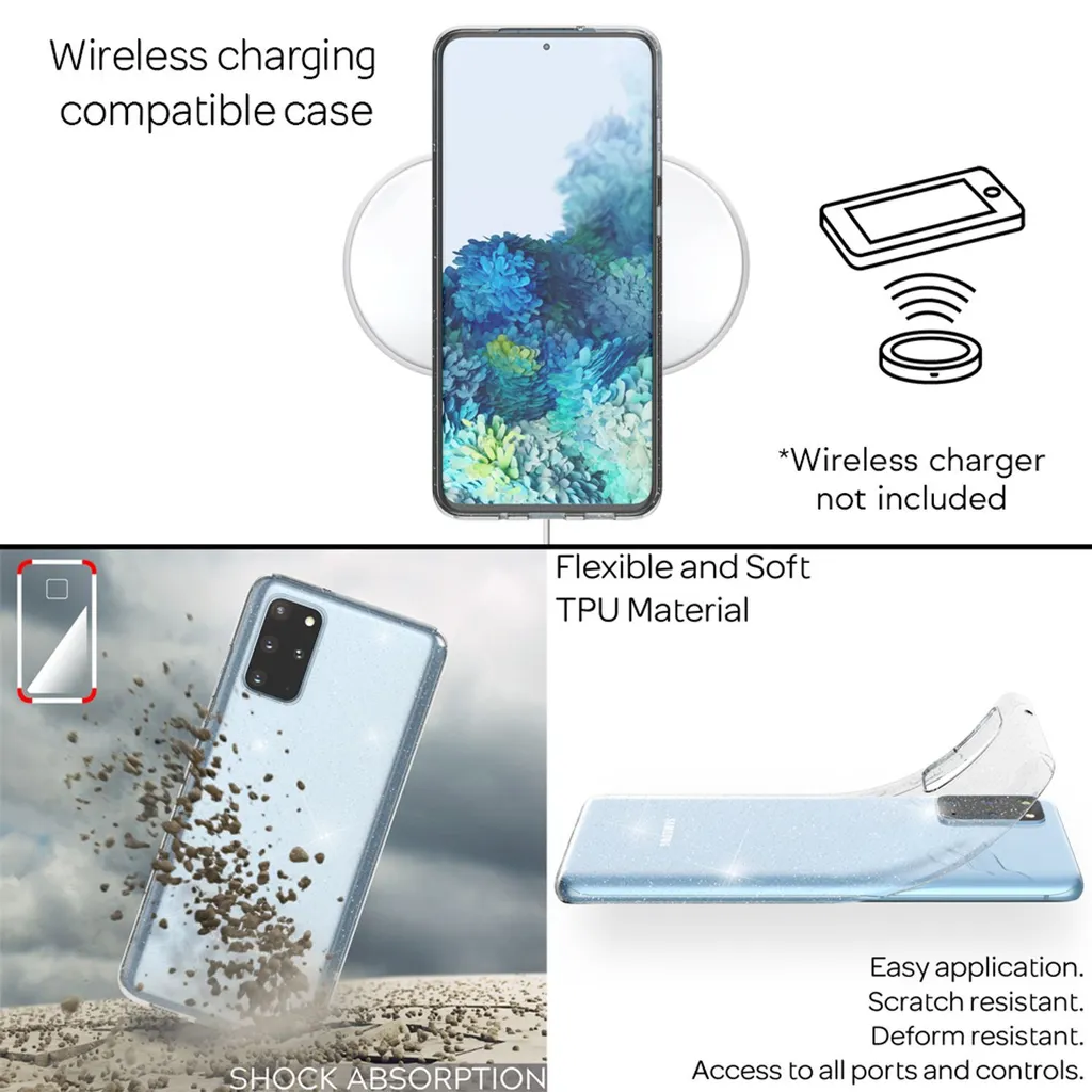 Cover silicone per Samsung Galaxy S20 Plus semi-rigida opaca soft touch