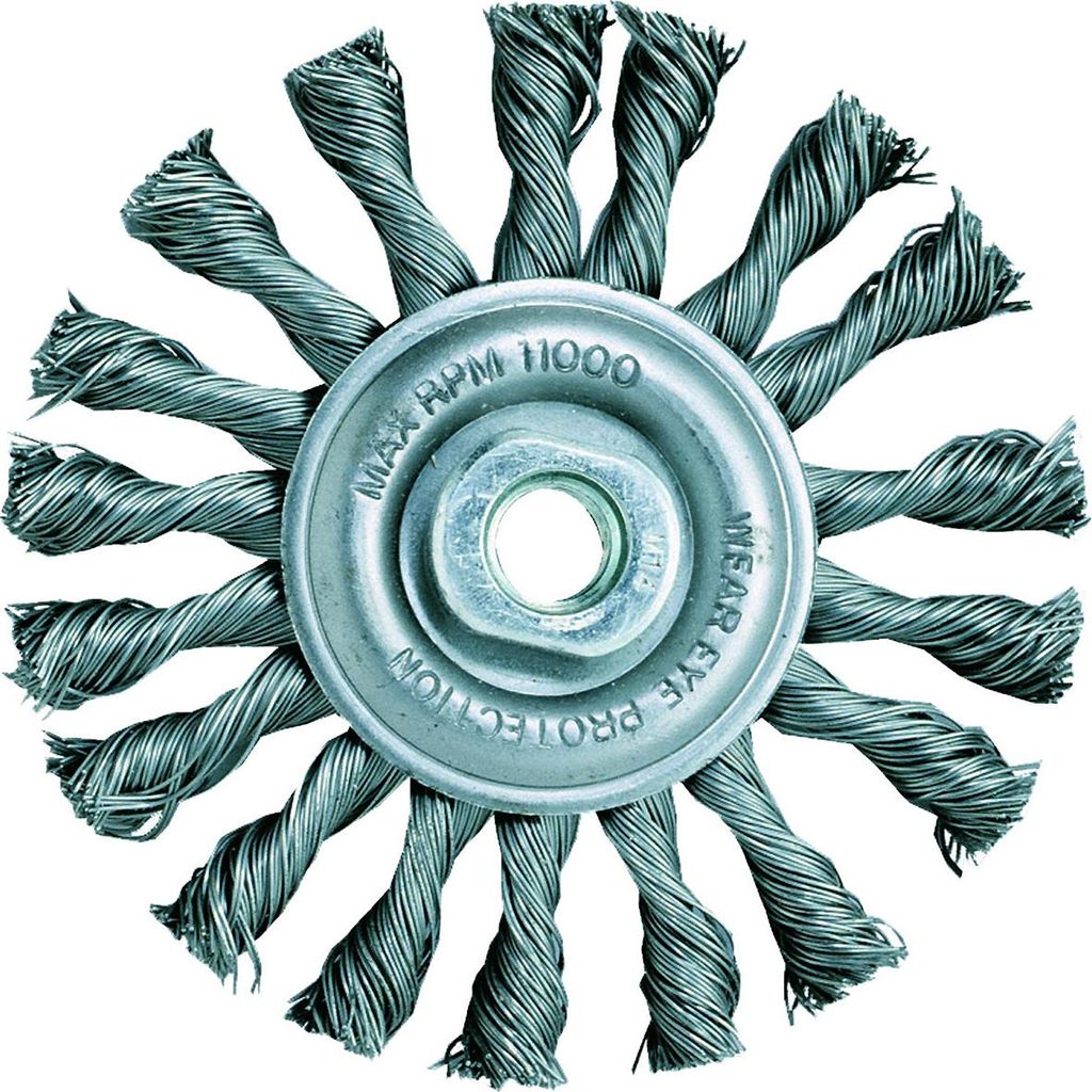 DEWALT Scheibenbuerste gezopft 115mm M14