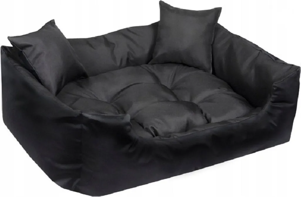 Letto Cane Grande 145x115 cm Impermeabile Nero | Comfort XXL ECCO