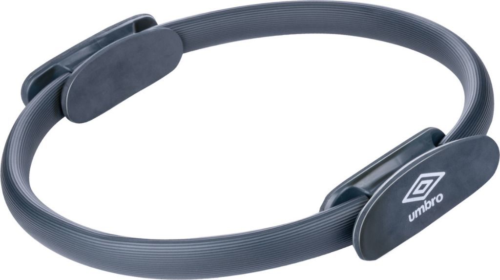 Umbro Pilates Ring 39 x 5 CM Yoga Ring Fitness Ring Bauchtrainer Beintrainer Zuhause Robust Gummi Rutschfeste Griffe Blau