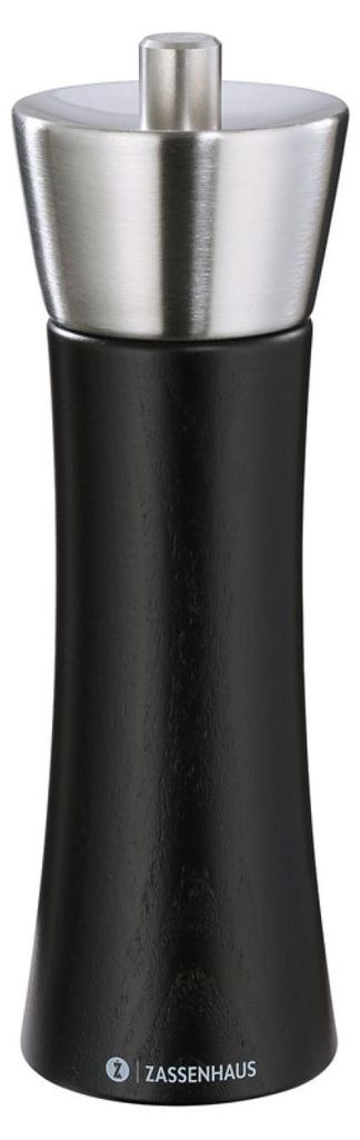 Zassenhaus Salzmühle AUGSBURG 18 cm schwarz Produktbild 