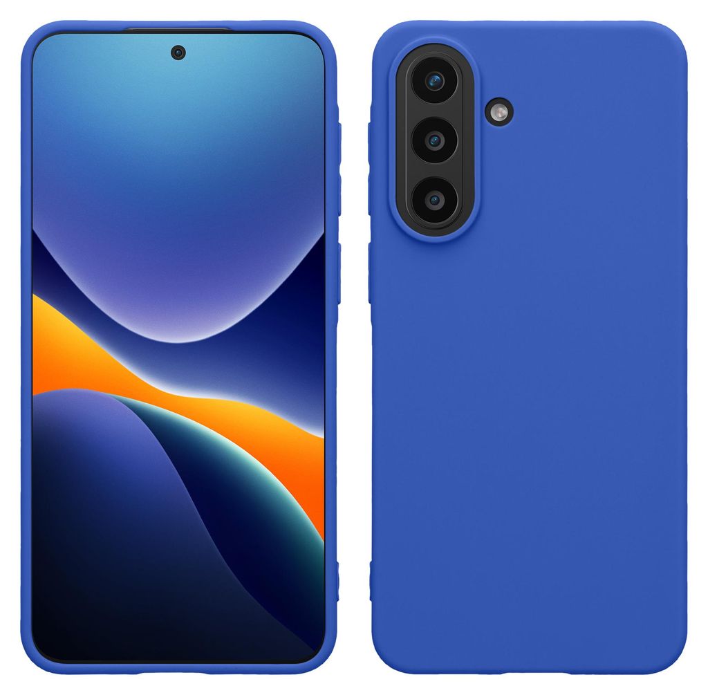 kwmobile Handyhülle für Samsung Galaxy A57 5G Hülle - TPU Case - Kabelloses Laden - Schutzhülle Cover in Baltik Blau