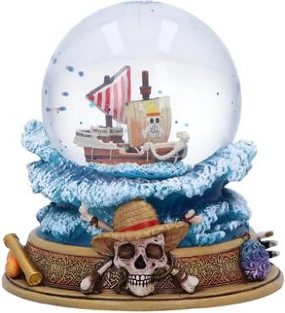 Cadeau One Piece : Boule à Neige Going Merry 17 cm Déco Manga Unique