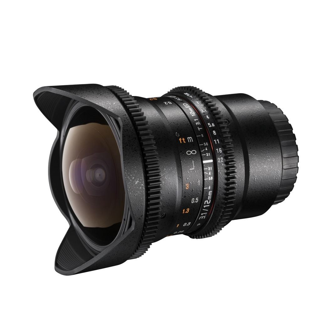 Walimex Pro 12mm 1:3,1 Fish-Eye VCSC für Canon EF Produktbild 