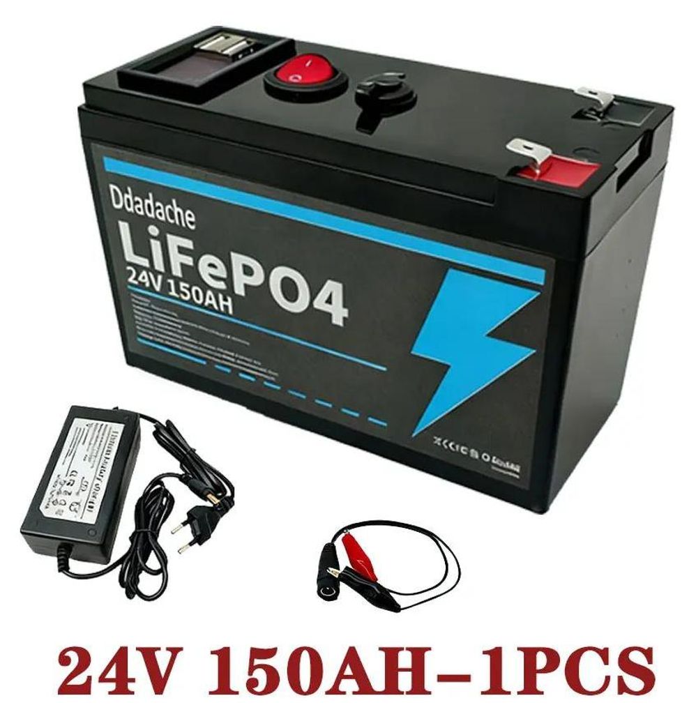 24V 150Ah Lithium-Ionen-Akku - 18650 Batteriepack - Produktbild 