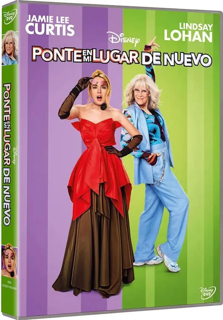 Disney Freaky Friday Again DVD - Film Comédie Culte en Taille Unique