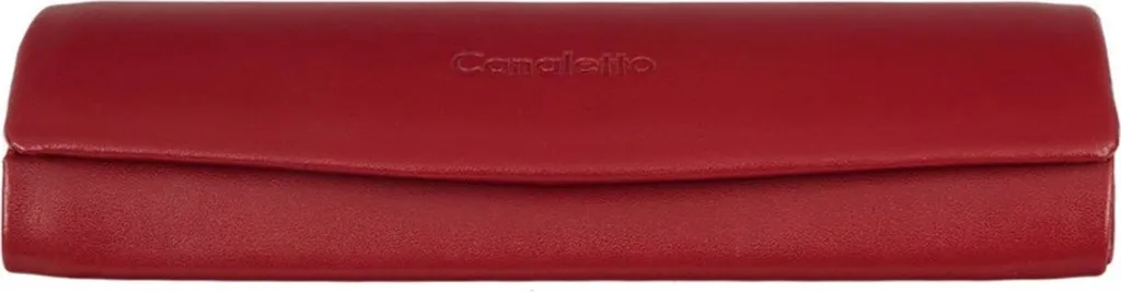 Custodia Occhiali Canaletto ED107s135 - Pelle Grana Naturale Fatta a Mano