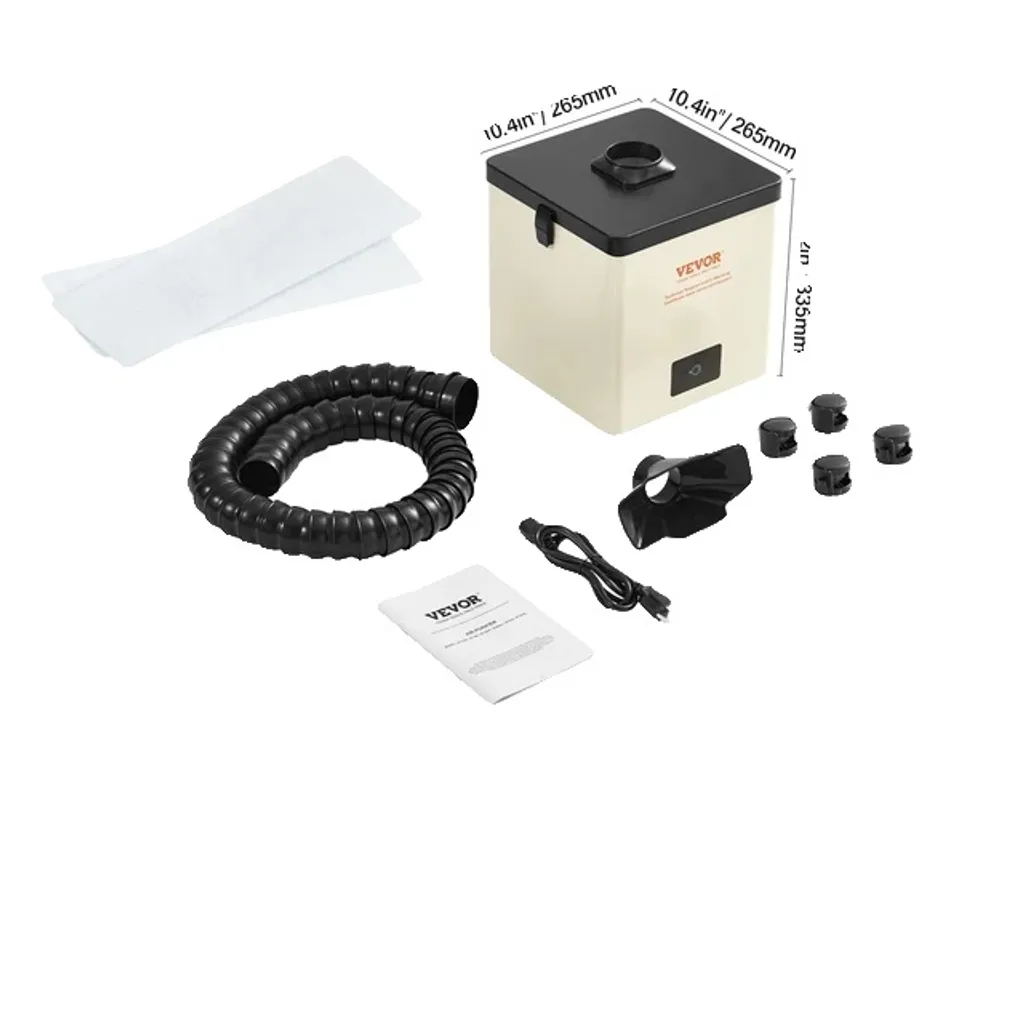 Aspirateur de fumées de soudage 100W avec filtration active en 3 étapes