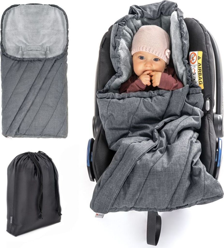 Zamboo Winter-Fußsack Babyschale 3M PRO - für alle