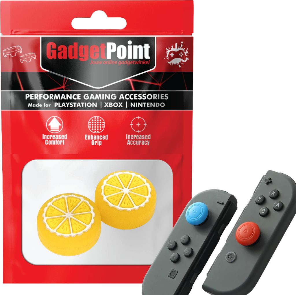 Thumbgrips - Thumb Grips voor Nintendo Switch Joy-Con Controllers - Gaming Thumbgrips - Performance Anti-Slip Thumbsticks - Bescherming Accessoires...
