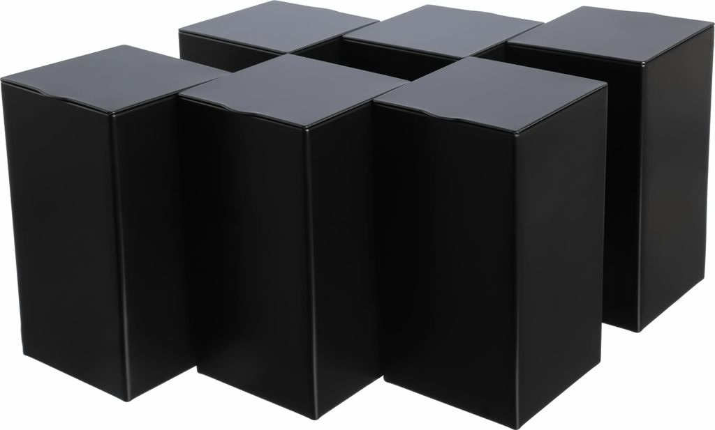 Dosenritter | 6 x eckige Vorratsdose/Teedose M, aromadicht Produktbild 1