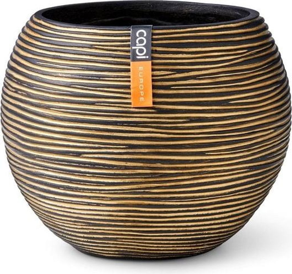 Capi Europe - Récipient boule Rib - Or - 30x25 Image du produit 