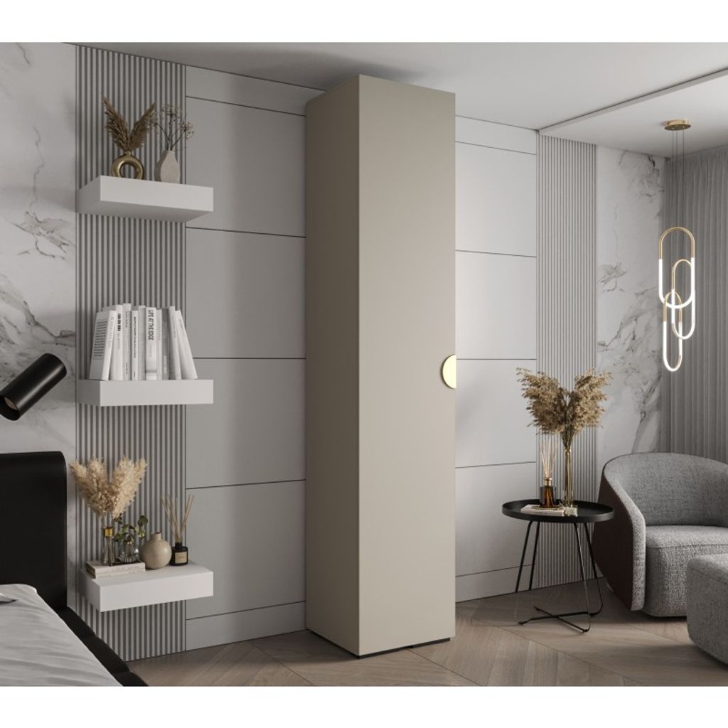 Flurschrank SAVELA 4 - 50 cm, Kaschmir