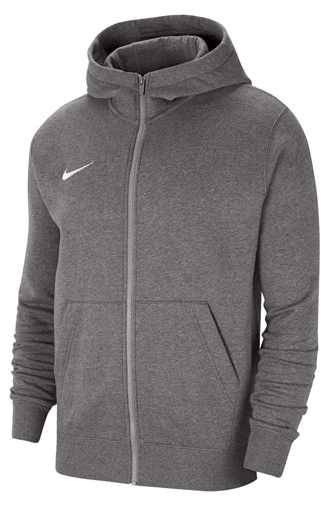 Nike - "Park 20" Hoodie mit durchgehendem Reißverschluss für Kinder PP5124 (152-158) (Dunkelgrau)