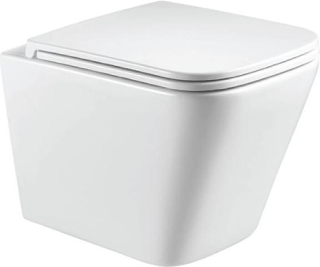 Wandhängendes WC ohne Flansch Rimless BOFY2 49x35x34 cm KARAG Ihre Wahl: Mit Spülkasten,