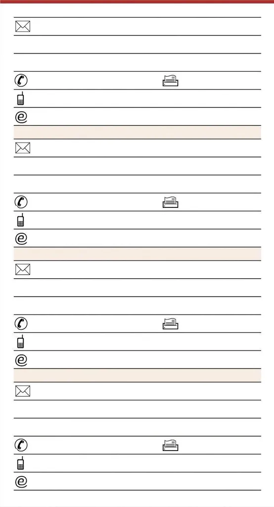 bsb 02-0052 Fogli Rubrica Manager A5 - Qualità e Ordine per la tua Agenda