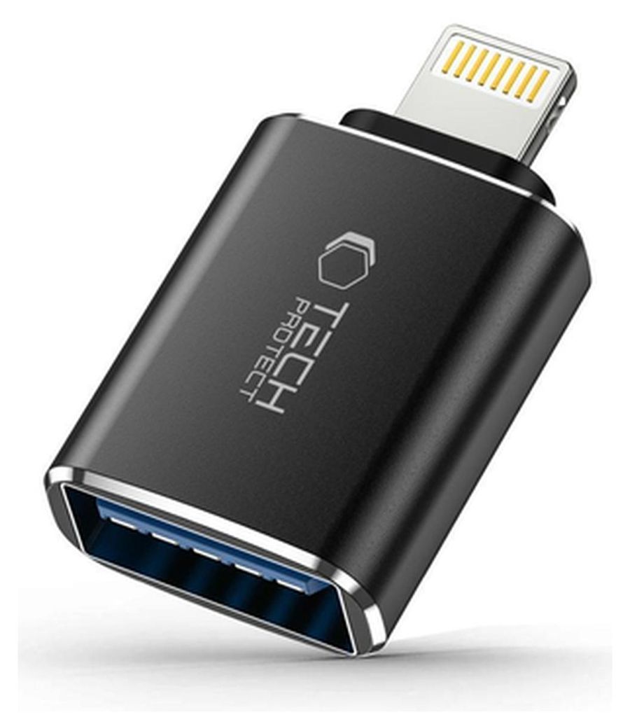 Tech-Protect 9490713932919, Lightning, USB-C, Czarny Zdjęcie produktu 