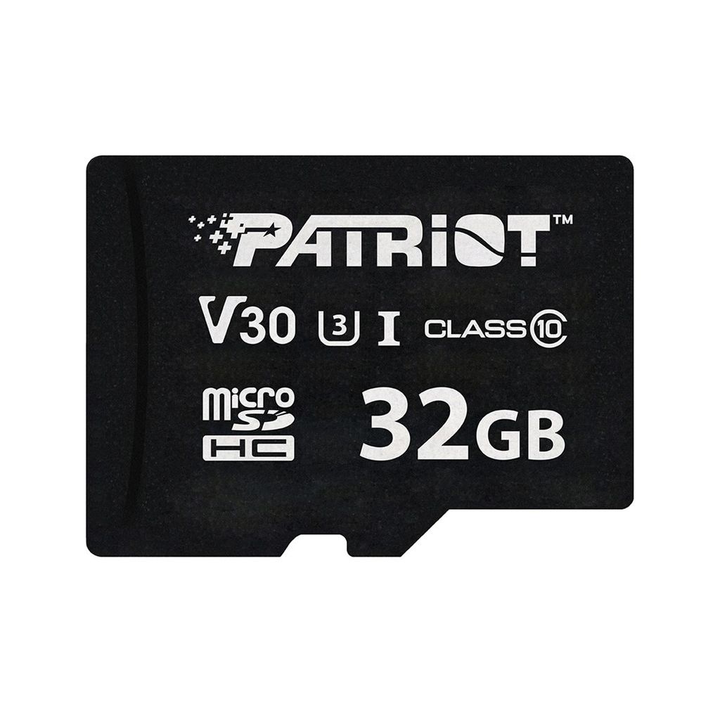 Speicherkarte PATRIOT VX Series 32GB MicroSDXC V30 Class 10 UHS-I U3 4K UHD (PSF32GVX31MCH)