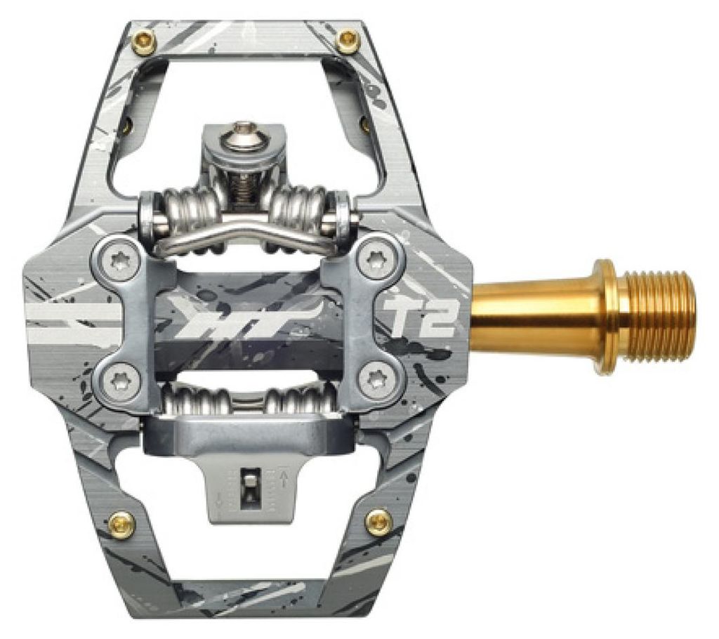 Ht Components Pedales Ht-t2 Grau-Camouflage