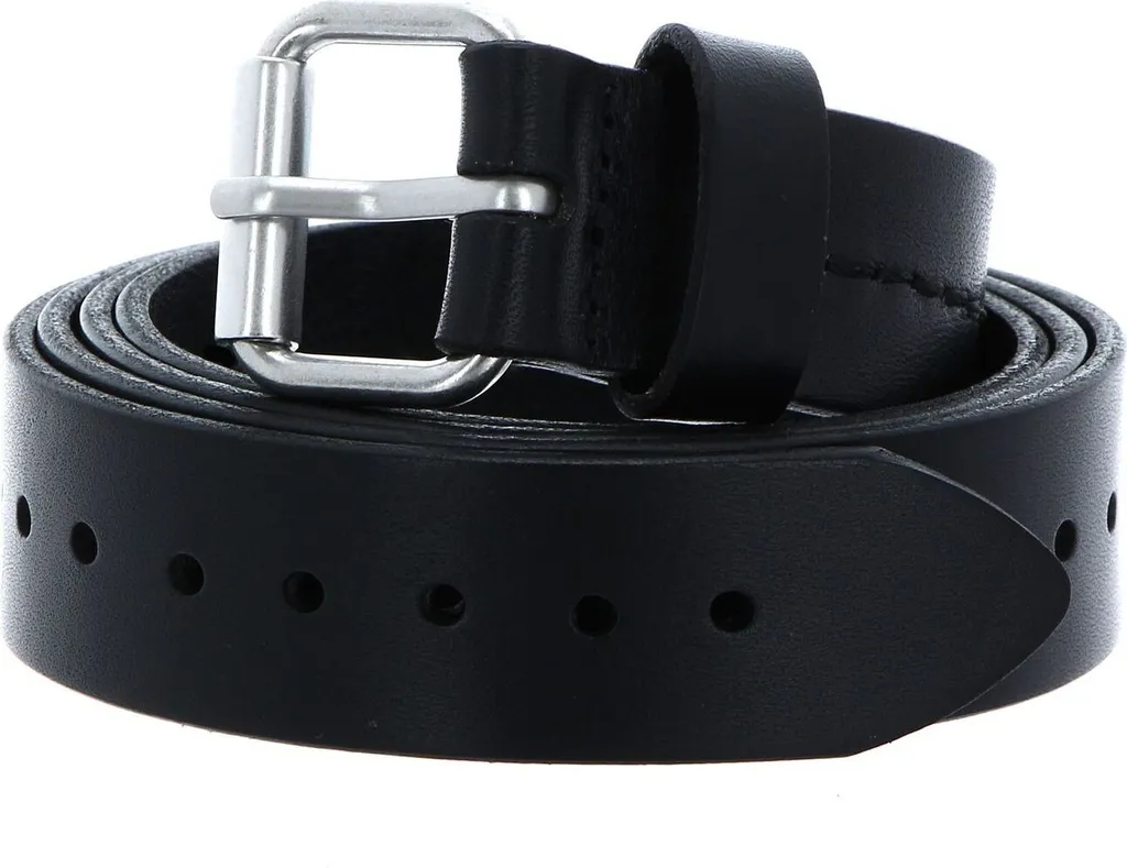 Cintura Uomo Donna Marc O'Polo Eika W105 Pelle Vera Nera - Offerta