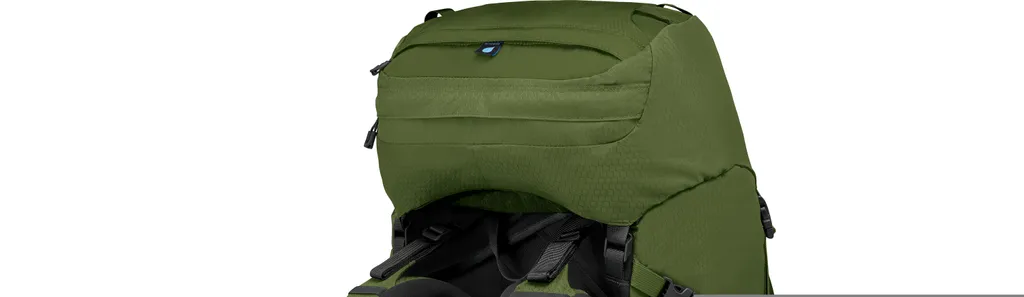 Sac à dos OSPREY Aether 65 Garlic Mustard Green S/M pour randonnée - 2