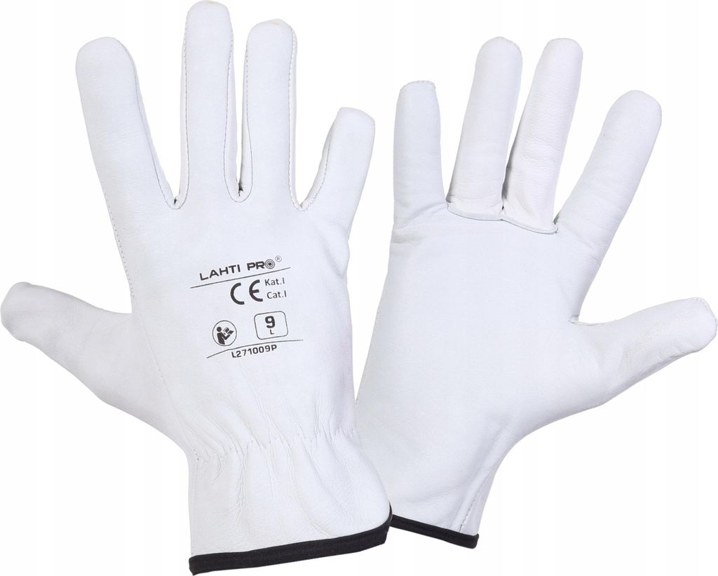 ziegenlederhandschuhe weiß l271011p, karte, "11", ce, lahti